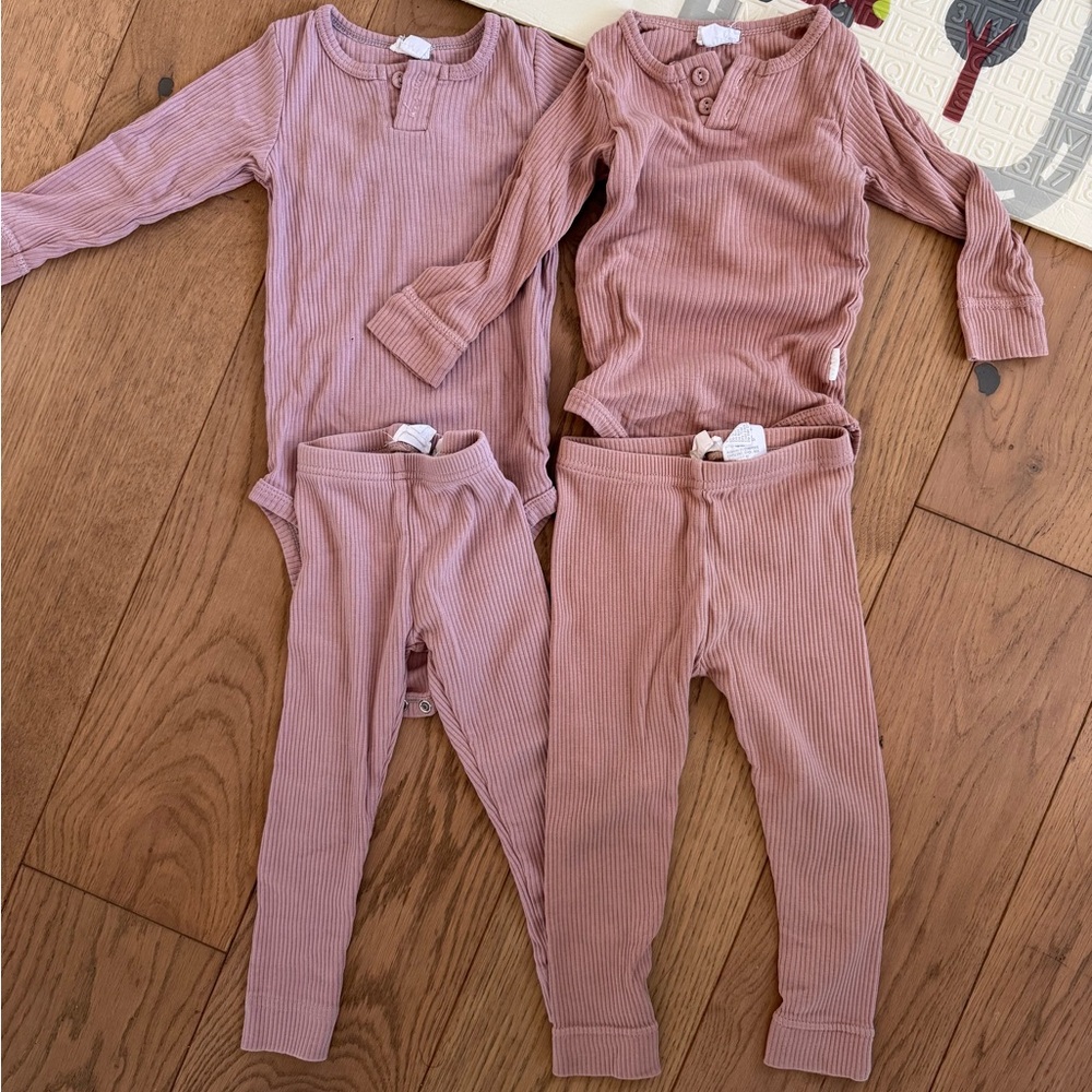 Jamie Kay Kids Matching Set in Mauve